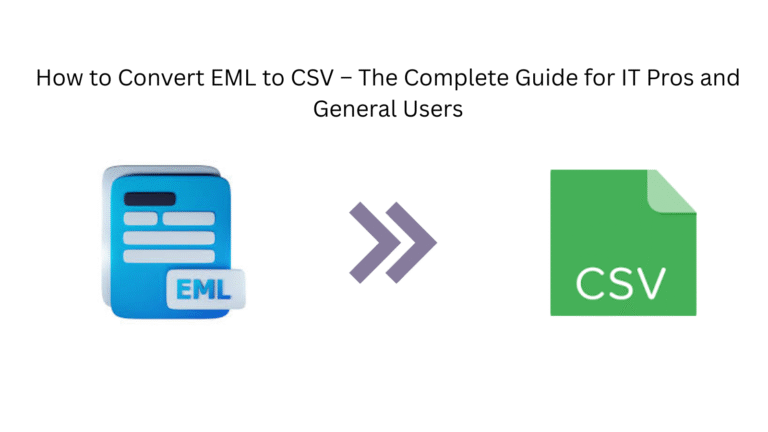 how to convert eml to csv