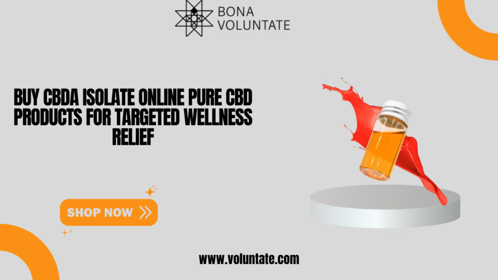 buy CBDA isolate