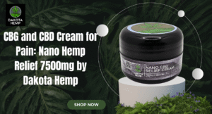 CBG and CBD cream