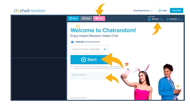 Cam to Cam Chat