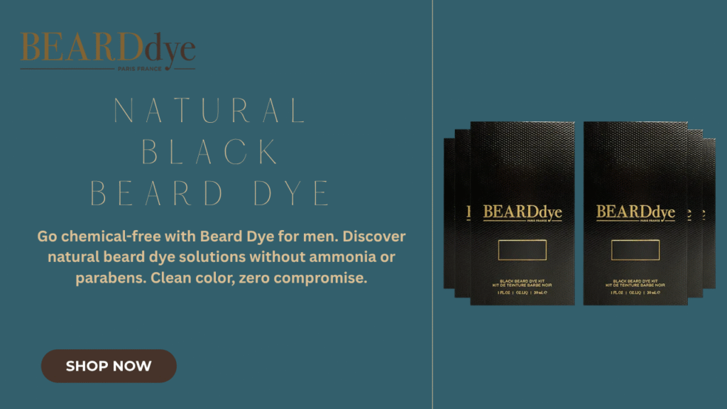beard dye for men no chemicals