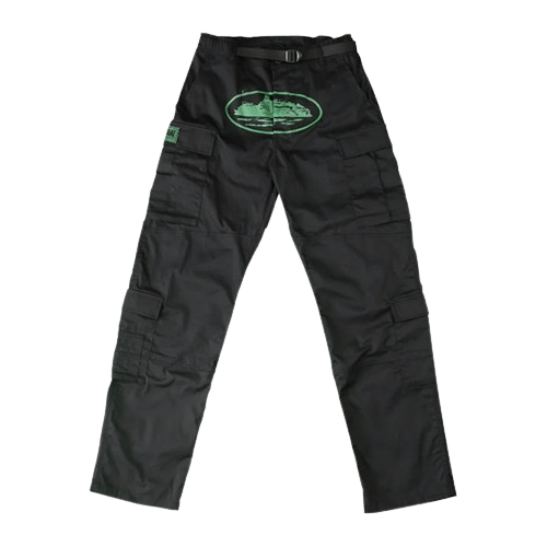 Corteiz-Green-Cargos