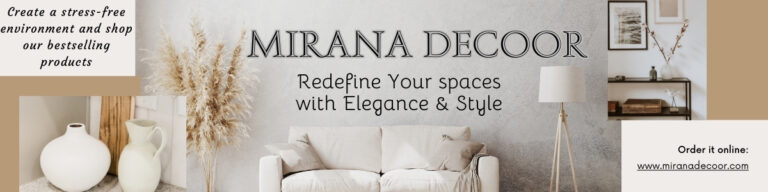 home decor items online with Mirana Decoor