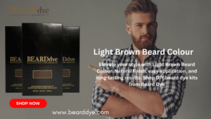 light brown beard colour