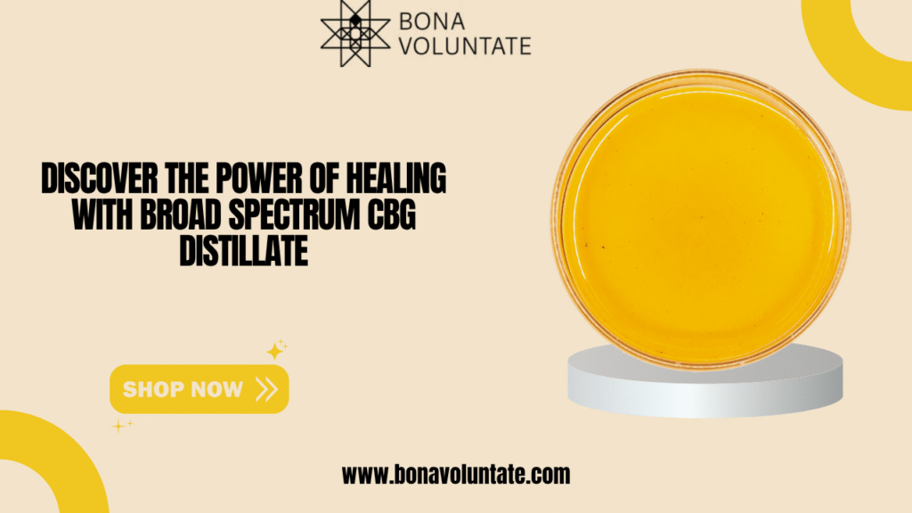 broad spectrum cbg distillate