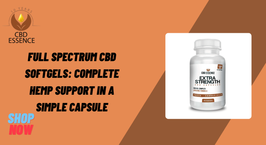 Full Spectrum CBD Softgels