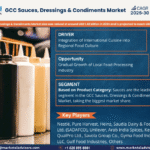 GCC Sauces, Dressings & Condiments Market Research Report Forecast (2025-2030)