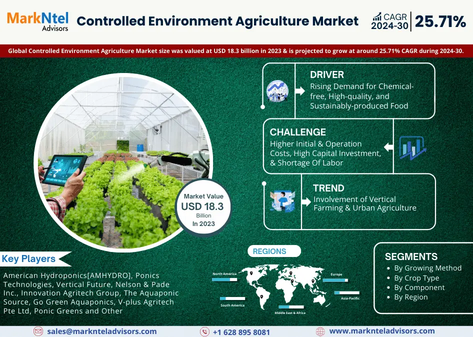 Global Controlled Environment Agriculture Market Research Report Forecast (2025-2030)