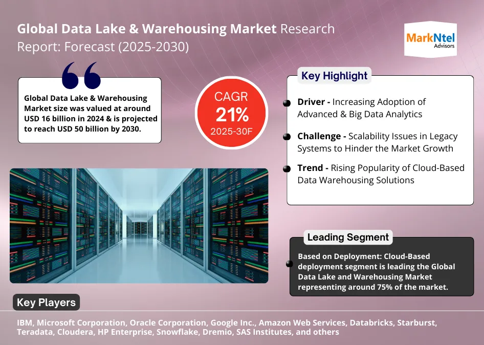 Global Data Lake & Warehousing Market Research Report Forecast (2025-2030)