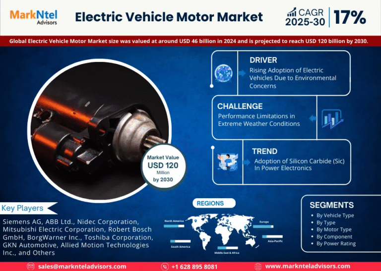 Global Electric Vehicle Motor Market Research Report Forecast (2025-2030)