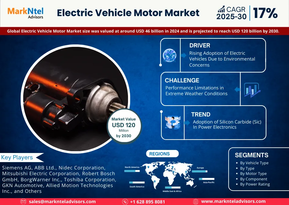 Global Electric Vehicle Motor Market Research Report Forecast (2025-2030)