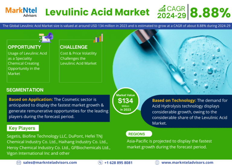 Global Levulinic Acid Market Research Report Forecast (2024-2029)