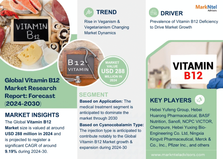 Global Vitamin B12 Market Research Report Forecast (2024-2030)