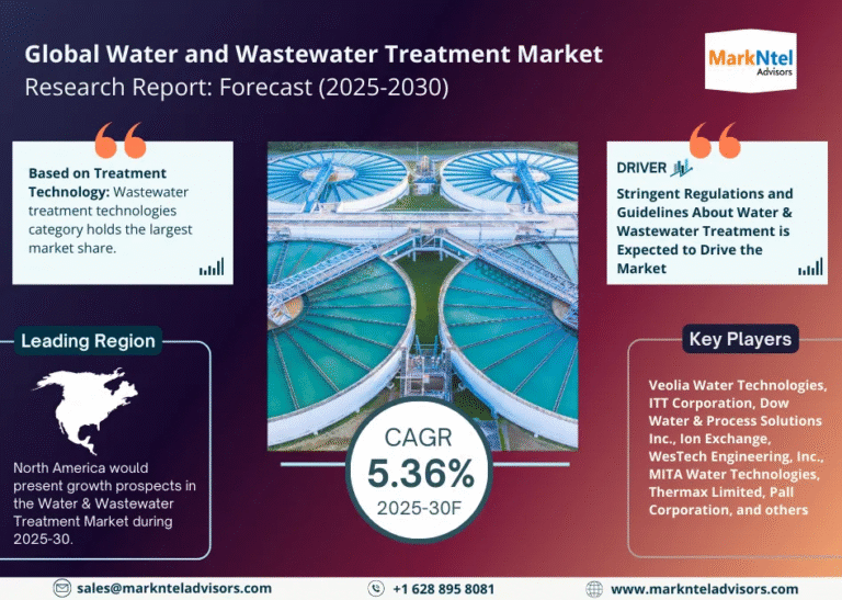 Global Water and Wastewater Treatment Market Research Report Forecast (2025-2030)