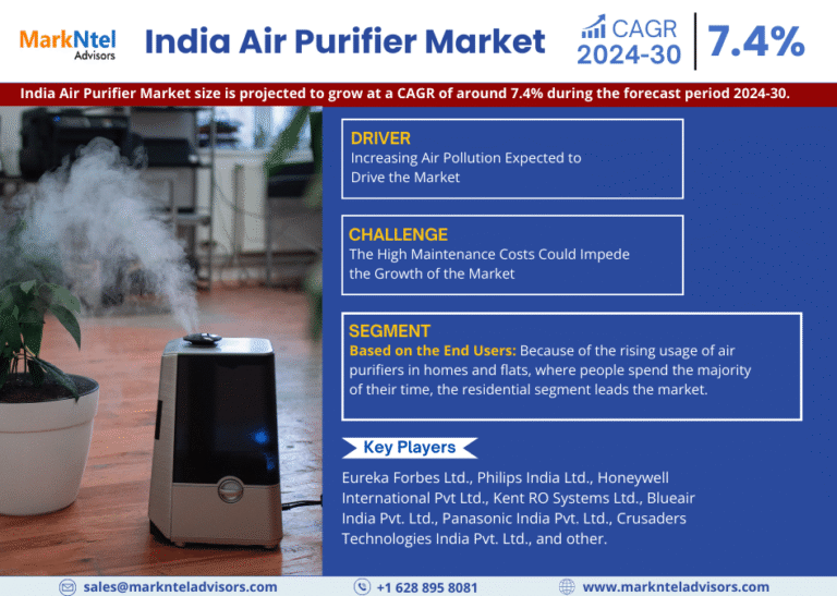 India Air Purifier Market Research Report Forecast (2024-2030)