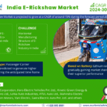 India E-Rickshaw Market Research Report Forecast (2024-2030)