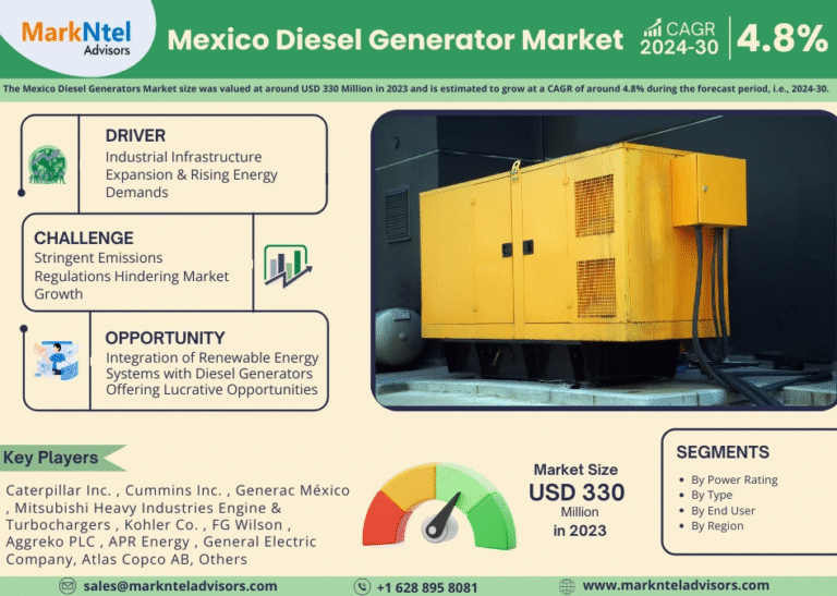 Mexico Diesel Generator Market Research Report Forecast (2024-2030)