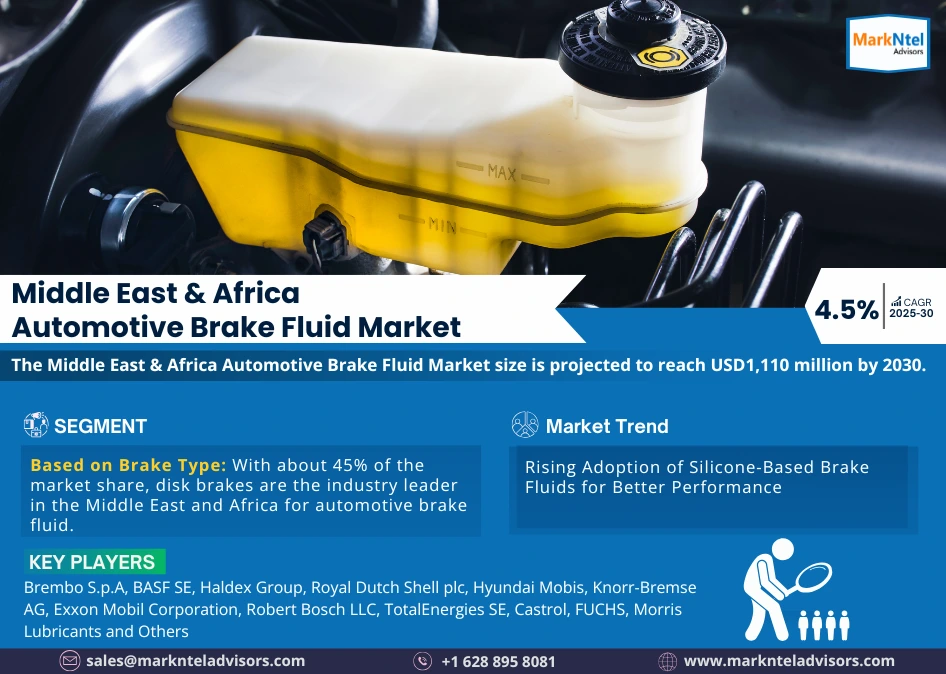 Middle East & Africa Automotive Brake Fluid Market Research Report Forecast (2025-2030)