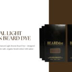 Natural light Brown Beard Dye