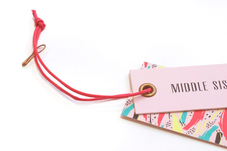 organic swing tags