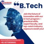 B.Tech course in bhopal