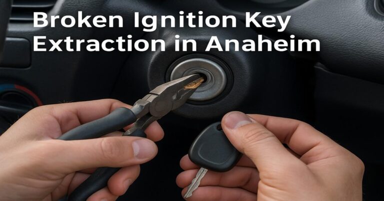 Broken Ignition Key Extraction