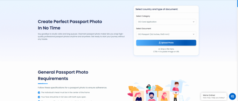 UK Visa Photo Maker