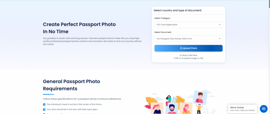 UK Visa Photo Maker