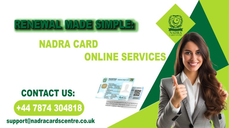 pakistani nadra card renewal