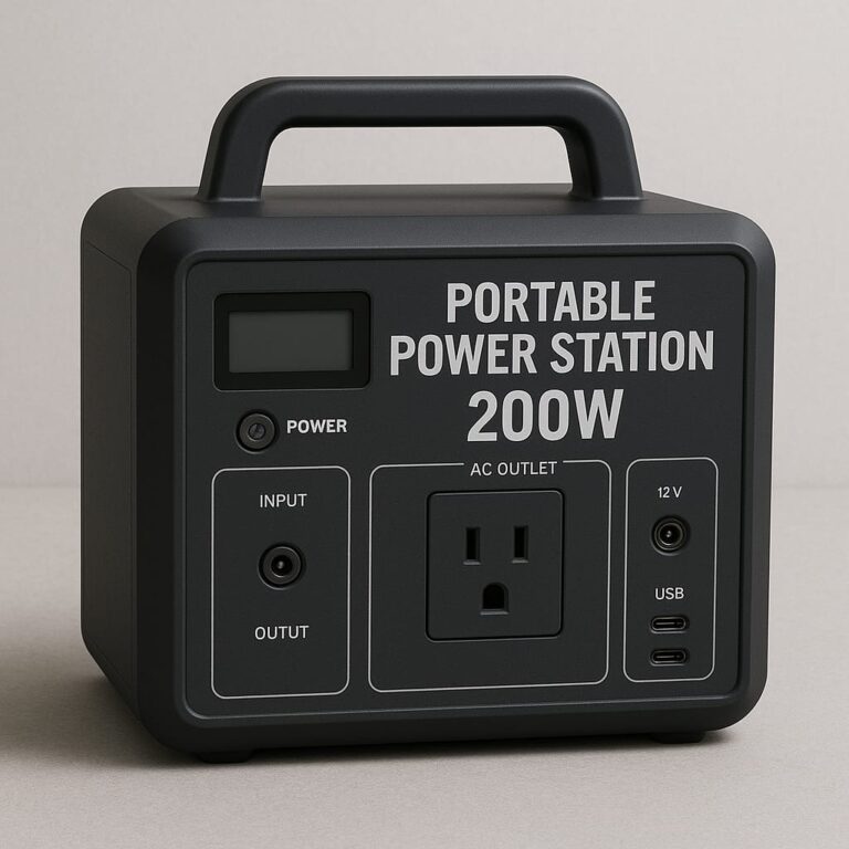200w portable power station