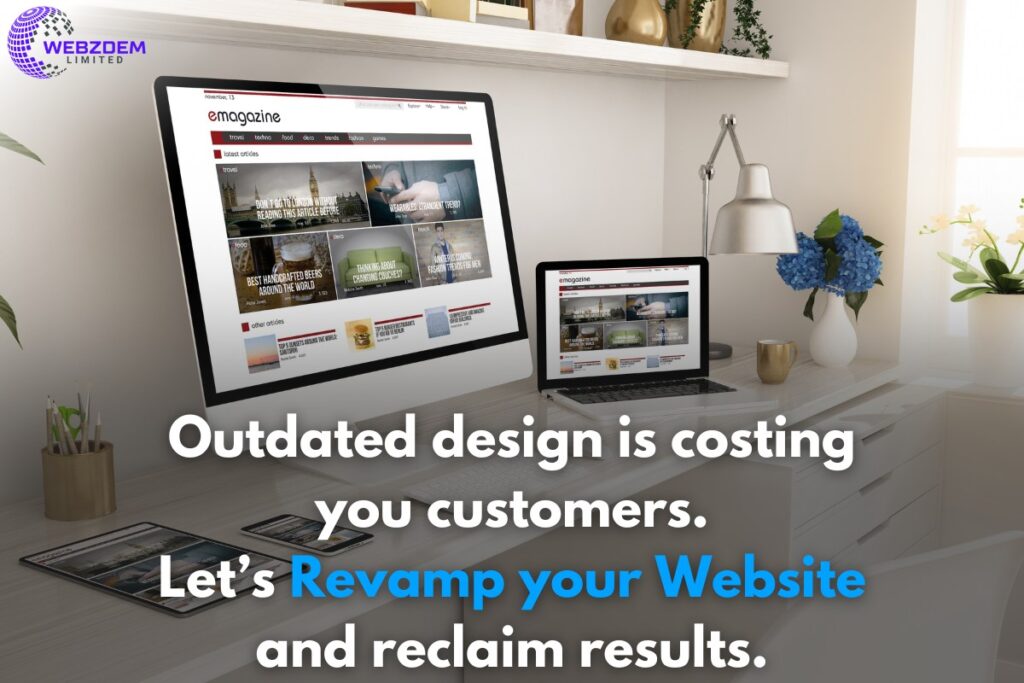 website redesign services