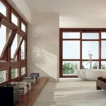 Timber Pivot Windows