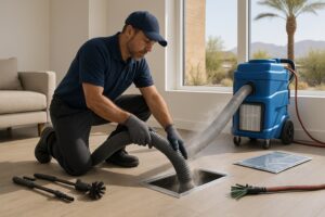 Negative Pressure Air Duct Cleaning