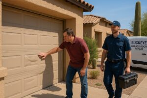 Garage Door Dents Repair