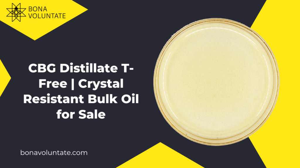 CBG distillate T-Free