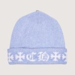 Chrome Hearts Big Daddy Cashmere Beanie – Blue