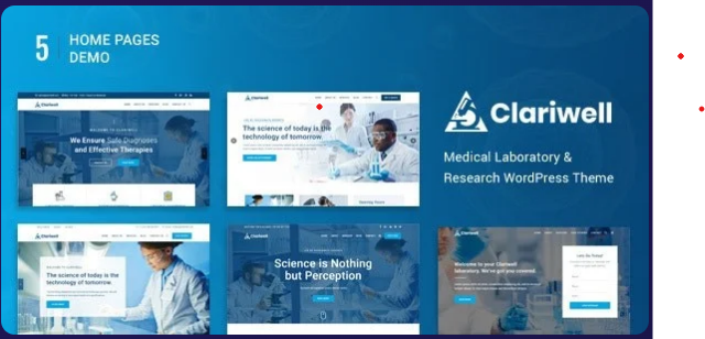 Diagnostic Laboratory WordPress Theme