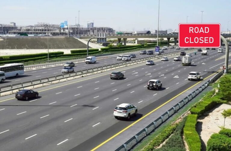 Dubai RTA Road Closures