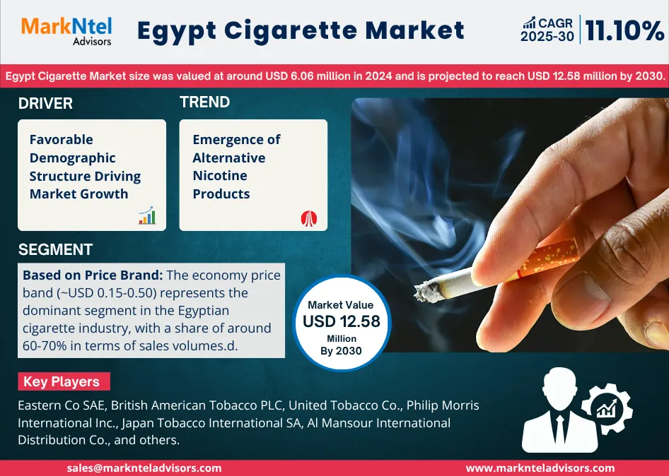 Egypt Cigarette Market Research Report Forecast (2025-2030)