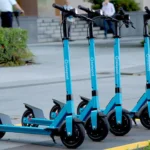 Electric scooter sharing