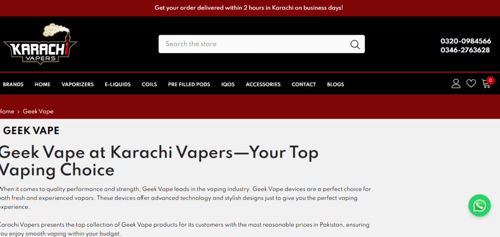geek vape price in pakistan