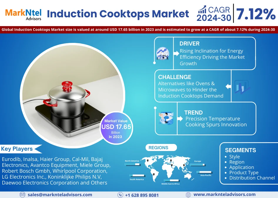 Global Induction Cooktops Market Research Report Forecast (2024-2030)
