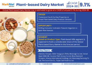 Global Plant-based Dairy Market Research Report Forecast (2024-30)