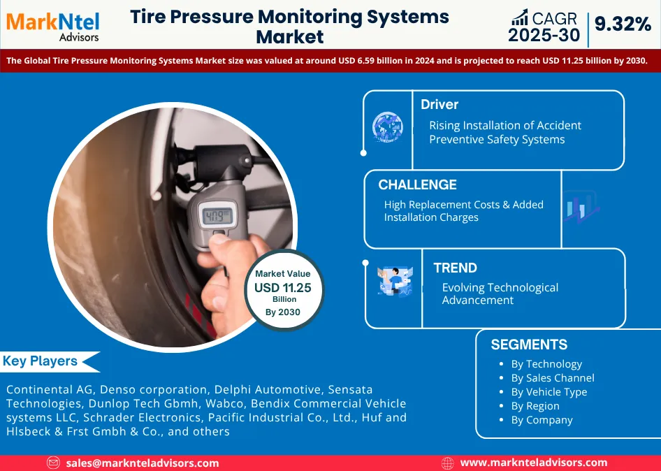 Global Tire Pressure Monitoring Systems Market Research Report Forecast (2025-2030)