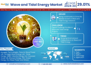 Global Wave and Tidal Energy Market Research Report Forecast (2024-2030)