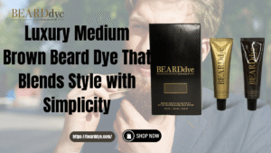 Luxury Medium Brown Beard Dye