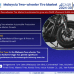 Malaysia Two-wheeler Tire Market Research Report Forecast (2024-2030)