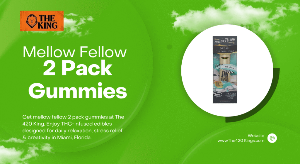 mellow fellow 2 pack gummies