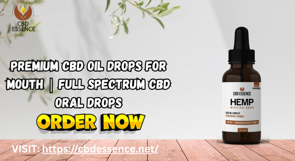 cbd oil drops for mouth
