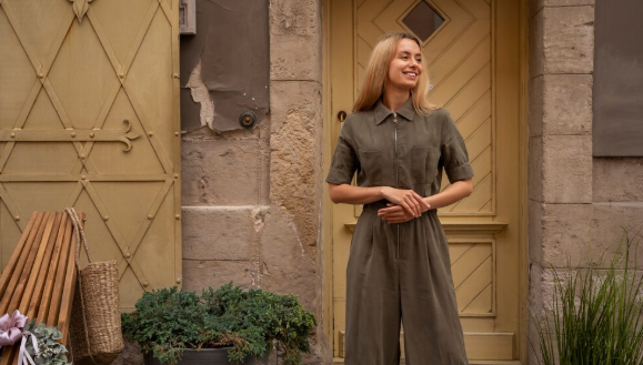 Linen two piece set